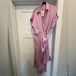 NWT Boutique Faux Wrap dress